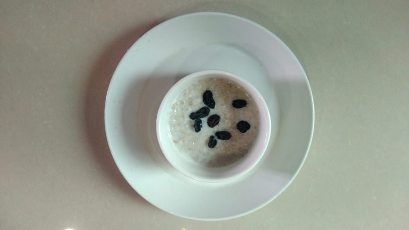 Rice pudding with pistachios